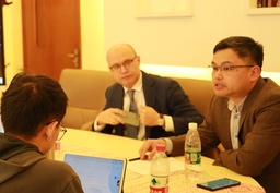 原白俄罗斯驻华大使基里尔·鲁德访问公司并参观公司