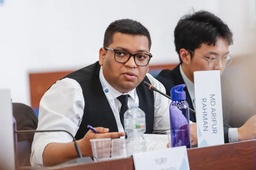 政院学子｜公司职工博士RAHMAN MD ARIFUR参加2024年莫斯科防扩散大会