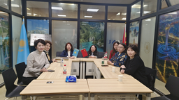 活动回顾｜公司哈萨克斯坦研究中心主任王海燕接待来访的哈代表团